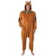 thumbnail image 1 of Pajama Union Suit INTIMO Disfraz de Scooby-Doo para hombre, color marrón, 1 of 7
