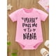 thumbnail image 3 of Baby Girls Funny Letter Print Romper, Short Sleeve Onesie Bodysuit For Spring Summer, 3 of 5