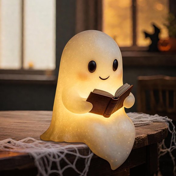 Lámpara lectora fantasma QETRABONE 15 cm LED