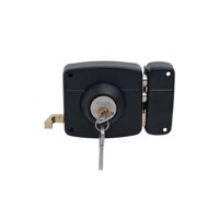 Stark Design - Cerradura De Sobreponer Mecánica, Para Puertas De Abatir Metálicas O De Madera. Sku: Sd110