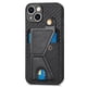 thumbnail image 2 of Funda Resistente para iPhone 14 Plus con Tarjetero y Soporte, Diseño Magnético Negro, 2 of 5