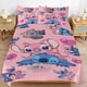 thumbnail image 2 of Comforter Set Queen Size Love Stitch And Angel Set with 2 Pillowcases for All SeasonsBedding Set 3pcs for Kids Boys Girls Bedroom Decor Bed Sheets, 2 of 5