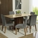 thumbnail image 2 of Juego de Comedor Madesa Alexis con 6 Sillas Marrón/Crema/Silver, 2 of 10