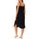 thumbnail image 3 of INSPIRE CHIC Vestido de Pijama para Mujer, Ropa de Dormir, Camisón con Tirantes Espagueti, Talla L, Negro, 3 of 6