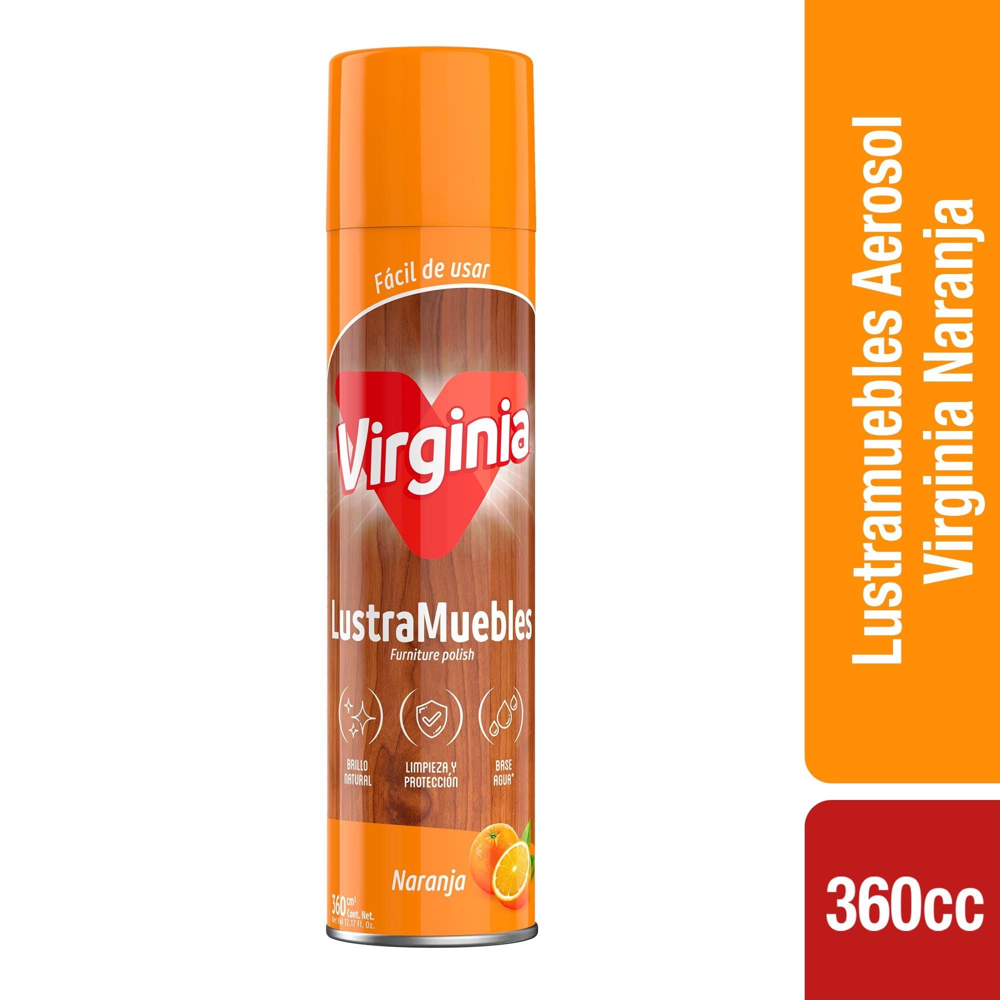 Virginia - Lustra Muebles Aerosol Naranja Lata