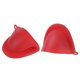 thumbnail image 1 of 2pack Guantes de Horno Mini Engrosados Resistentes al Calor de Silicona Agarrador de Ollas Rojo, 1 of 6