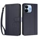 thumbnail image 3 of Funda Cartera Trébol para Xiaomi Redmi Note 17 Pro Plus 5G con Ranuras Tarjetas y Carga Inalámbrica Azul oscuro, 3 of 6