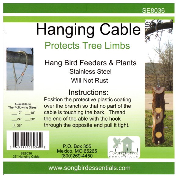 Protector colgante para ramas de árbol Songbird Essentials, 36 cm