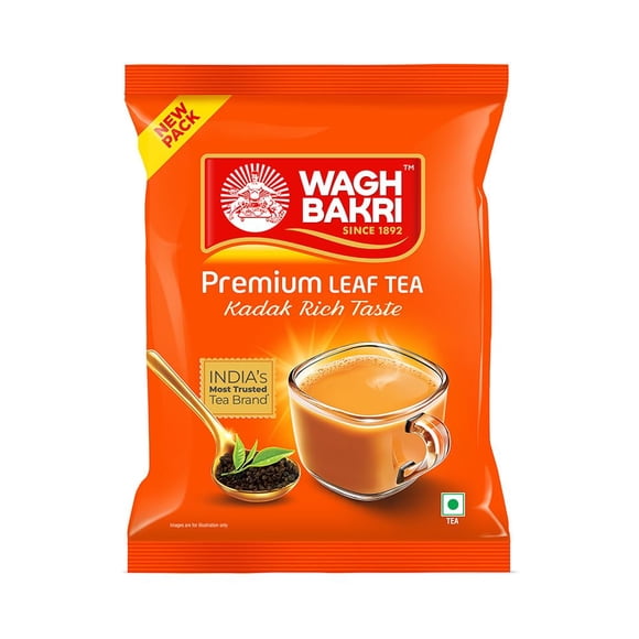 Té en hoja Wagh Bakri Premium 500 g en bolsa de polietileno