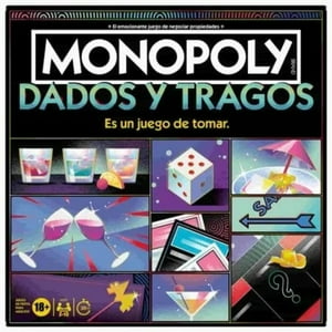 Hasbro Gaming Monopoly Dados Y Tragos +18