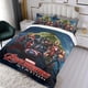 thumbnail image 3 of Vengadores Conjunto de sábanas temático, trío de piezas, cómodo y amigable con la piel, diseño único, regalo de decoración para el hogar para familiares, amigos y fans, 90 cm * 190 cm, 3 of 6