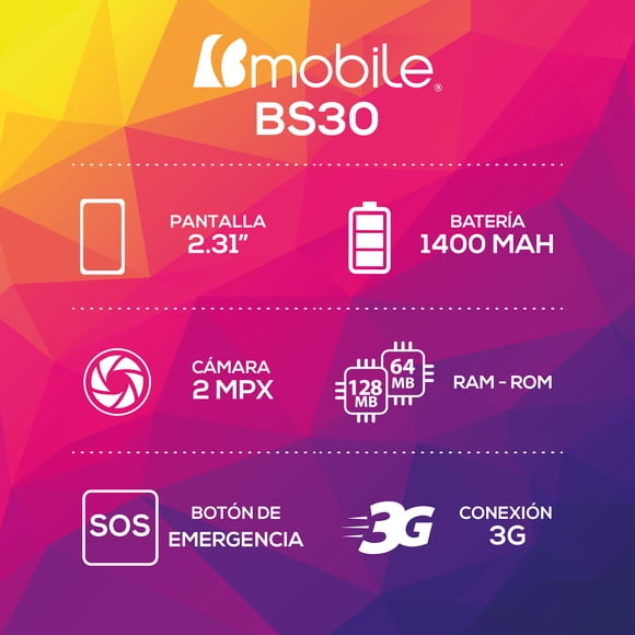Celular Bs30 Senior Phone