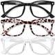 thumbnail image 1 of Gafas con bloqueo de luz azul Gaoye Stylish para mujer, paquete de 3, 1 of 7