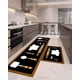 thumbnail image 5 of Set 2 Piezas Alfombra de Cocina Goma Antideslizante Diseño Estampado, 5 of 6