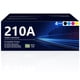 thumbnail image 1 of Cartuchos de tóner InkVellocart 210A, paquete de 4 con chip, 1 of 7
