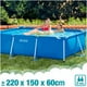thumbnail image 3 of Piscina Estructural INTEX Metal Frame, 220 x 150 x 60cm, 1.662L, 3 of 6
