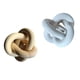 thumbnail image 4 of 2 Uds 3 Eslabones De Cadena Decoración Nudo De Madera Para Decoración Del Hogar Madera Color Blanco, 4 of 5