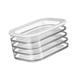 thumbnail image 2 of Caja Para Refrigerador, Contenedor De Carne Para Refrigerador, Para Desayunos De Cocina De Restaurante, Cuatro Capas, 2 of 5