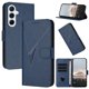 thumbnail image 1 of Funda Cartera Fibra de Carbono para Samsung Galaxy A26 con Soporte y Cierre Magnético Azul, 1 of 6