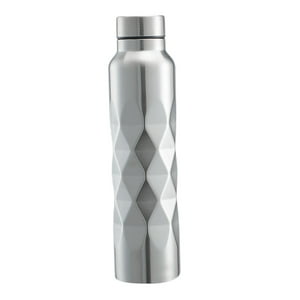 Genérico - Botella De Agua De Acero Inoxidable, Botella De Agua Fría De 1000Ml Para Playa Al Aire Libre