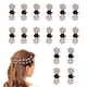 thumbnail image 1 of Pinzas para el cabello, 16 piezas de mini pinzas para el cabello con diamantes de imitación y flores, pinzas para el cabello brillantes, pinzas pequeñas con diseño de Bling Bling, para mujeres y niñas, 1 of 8