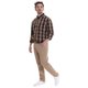 thumbnail image 3 of Camisa Trevira Cuadros Tostado suela M, 3 of 4