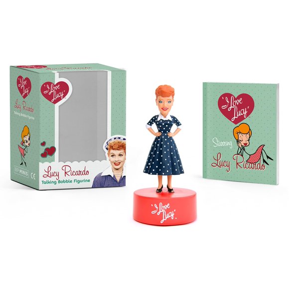 Figura de acción Lucy Ricardo parlante de Running Press Mini Editions