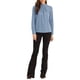 thumbnail image 2 of INSPIRE CHIC Blusa de Chifón de Otoño Invierno con Cuello Alto para Mujer, Camisa de Manga Larga Casual de Negocios M Gris Azul, 2 of 6