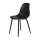 thumbnail image 2 of Silla Deco Plastico Patas Metálicas Igor 45*53*83 Negra, 2 of 5