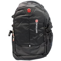 Swissland - Mochila Impermeable Notebook Puerto Usb Negro - Ps
