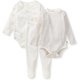 thumbnail image 1 of Set Body y Pantalón Burts Bees Baby 3PC 100% algodón orgánico, 1 of 2