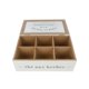 thumbnail image 3 of Caja de Té Madera Blanco, 3 of 4