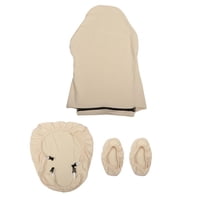 Magideal - Fundas Para Asientos De Sillón Gamers, Fundas Para Sillas De Ordenador Lavables Y Elásticas Con Fundas Para Reposabrazos, Fundas Para Sillas De Juegos Beige