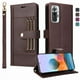thumbnail image 1 of FOXDOCK Funda tipo Cartera para Xiaomi Redmi Note 10 Pro 4G – Cubierta de Cuero PU con Múltiples Ranuras, Bolsillo para Efectivo y Correa de Muñeca, 1 of 6