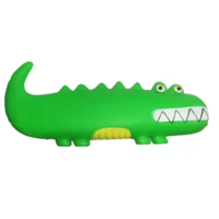 Genérico - Juguete De Silicona Con Chifle Forma De Cocodrilo