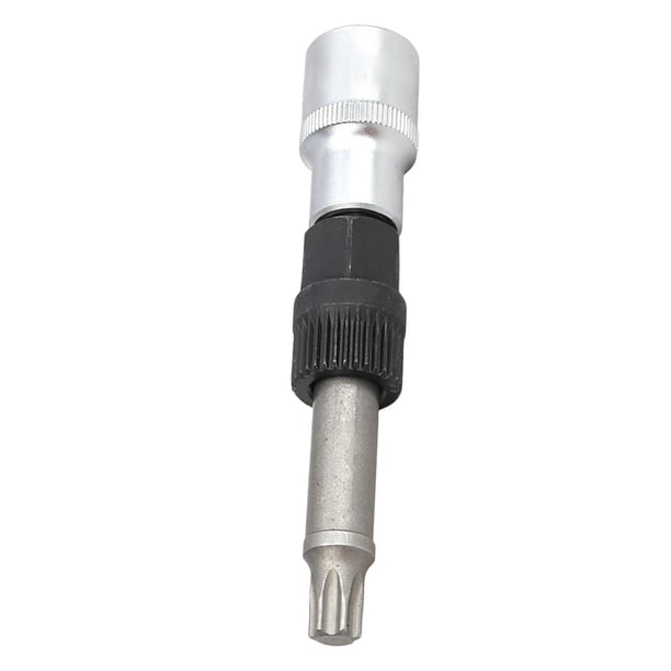 Llave de alternador, herramienta de extracción de polea de generador duradera de acero para accesorios de automóviles, herramienta de reparación de