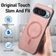 thumbnail image 4 of Magnetic Slim Case for Google Pixel 9 Pro XL with Camera Guard & Anti-Scratch Back Pink, 4 of 6