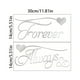 thumbnail image 3 of 15pcs Romantic Love Quote Mirror Stickers, 3D Mirror Wall Sticker, Removable DIY Decal Mural Wallpaper For Room Bedroom Living Room Background Wall Arrangement, Self-adhesive Acrylic Decorative Wall, 3 of 4