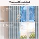 thumbnail image 4 of Cortina Madison Park a Cuadros Azul Denim 127 × 241 cm, 4 of 9