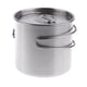 thumbnail image 1 of Taza Para Acampar Al Aire Libre De 500ml, Taza Para Mochilero, Taza De Viaje De Acero Inoxidable, 1 of 3