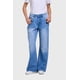 thumbnail image 1 of Jeans Mujer Recto Encaje Azul, 1 of 4