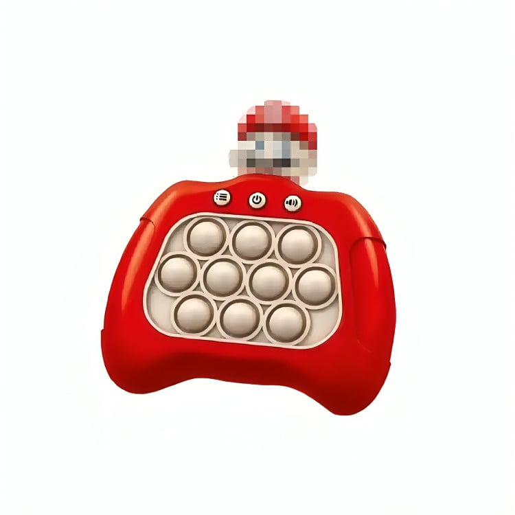 Genérico - Juego Pop It Electrónico Para Niños Antiestres Rojo