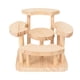 thumbnail image 4 of Soporte De Exhibición De Figura De Almacenamiento Elevador De Exhibición De Madera Para Escalera De Figuras De Gabinete De Muñecas, 4 of 5