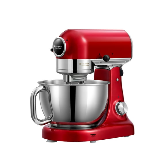 Batidora de Pedestal Hook Mixer Rojo