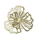 thumbnail image 3 of Decoración De Pared De Flores De Metal, Decoración Floral Para Colgar En La Pared, Para Hotel, Baño, Cocina, Dorado, Pequeño, 3 of 5