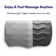 thumbnail image 4 of Reposapiés ergonómico Cushion Lab para debajo del escritorio, taburete de espuma viscoelástica con d, 4 of 7