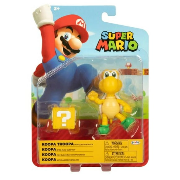 Nintendo Figura Koopa Con Bloque Interrogación