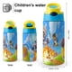 thumbnail image 2 of Zoo Battle Arena Botella de Agua con Tapa Pop Top de Un Toque, Acero Inoxidable, a Prueba de Fugas, para Deportes, Botella Infantil azul 12 oz, 2 of 6