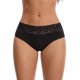 thumbnail image 1 of INSPIRE CHIC Bragas de Mujer Regreso a Clases Ropa Interior de Encaje de Cintura Media Suave y Transpirable S Negro, 1 of 4