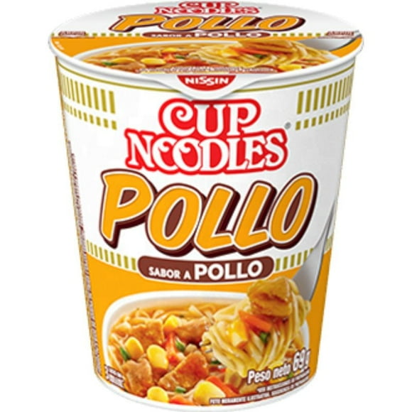 Pasta fideos instantáneos Sabor Pollo, 69 g